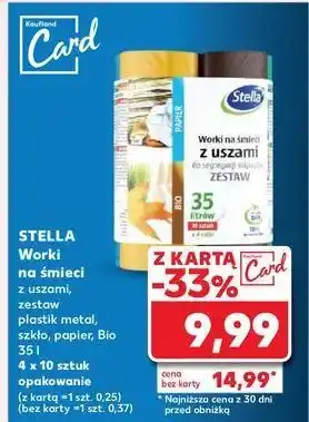 Kaufland Worki do śmieci segregacji odpadów Stella oferta