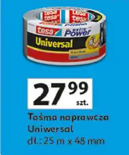 Auchan Taśma naprawcza srebrna wym. 48 mm x 25 m Tesa oferta