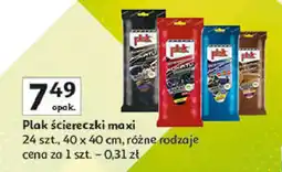 Auchan Ściereczki do skóry maxi Plak oferta