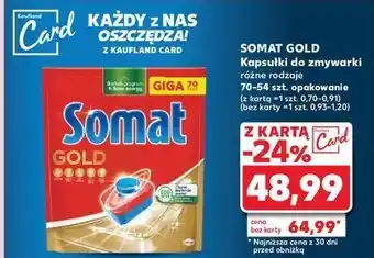 Kaufland Tabletki do zmywarki Somat Gold oferta