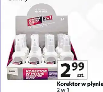 Auchan Korektor w płynie z pędzelkiem Erema oferta