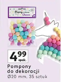 Auchan Pompony dekoracyjne Interdruk oferta