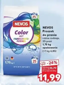 Kaufland Proszek do prania kolor K-Classic Nevos oferta