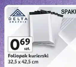 Auchan Foliopak kurierski 32.5 x 42.5 cm Delta (Piśmieniczy) oferta