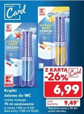 Kaufland Krążki żelowe ocean K-Classic oferta