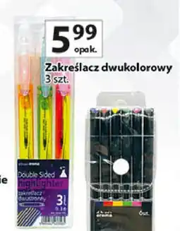 Auchan Zakreślacz dwukolorowy Erema oferta