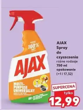 Kaufland Spray do czyszczenia Ajax Multipurpose oferta