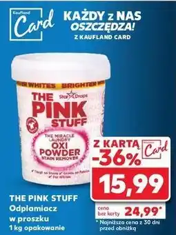 Kaufland Odplamiacz do białych tkanin The Pink Stuff oferta