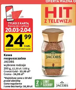 Intermarche Kawa Jacobs Crema oferta