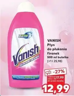 Kaufland Płyn do płukania firanek Vanish Oxi Action oferta