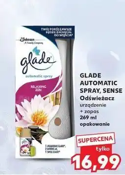 Kaufland Odświeżacz powietrza + wkład relaxing zen Glade By Brise Automatic Spray oferta