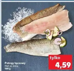 Kaufland Pstrąg tęczowy filet ze skórą oferta