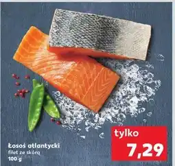 Kaufland Łosoś atlantycki filet ze skórą oferta