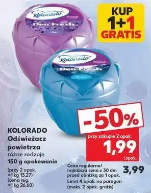 Kaufland Odświeżącz powietrza ocean Kolorado Deo Fresh oferta