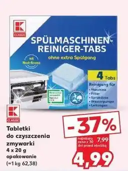 Kaufland Tabletki do czyszczenia zmywarek K-Classic oferta