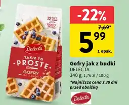 Intermarche Gofry jak z budki Delecta oferta