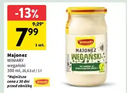 Intermarche Majonez wegański Winiary oferta