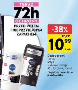 Intermarche Antyperspirant clear Nivea Invisible Black & White oferta