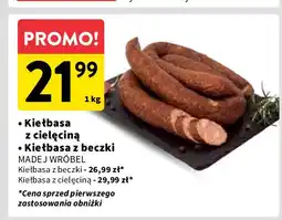 Intermarche Kiełbasa z beczki Madej & Wróbel oferta