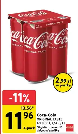 Intermarche Napój Coca-Cola oferta