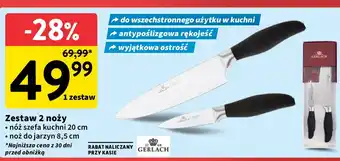 Intermarche Komplet noży Gerlach oferta