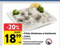 Intermarche Filety śledziowe salsa Herring oferta