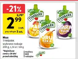 Intermarche Mus jabłko-banan-marakuja-cytryna Tymbark oferta