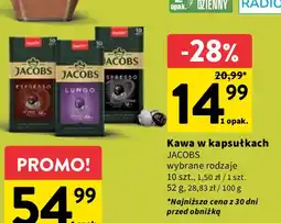 Intermarche Kawa ristretto 12 Jacobs Espresso oferta