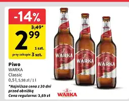 Intermarche Piwo Warka oferta