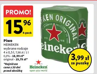 Intermarche Piwo Heineken 0.0% oferta