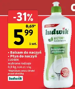 Intermarche Płyn do mycia naczyń miętowy Ludwik oferta