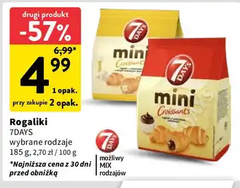 Intermarche Mini rogaliki szampańskie 7 Days oferta