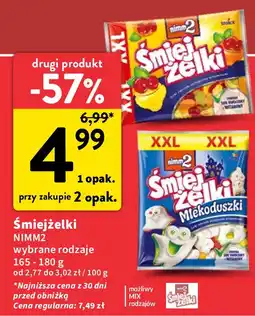 Intermarche Żelki Nimm2 Śmiejżelki Mlekoduszki oferta