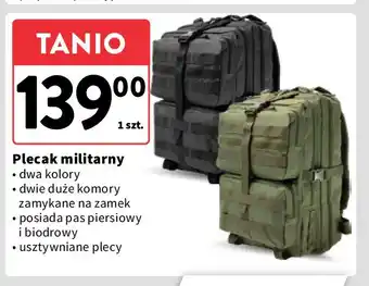 Intermarche Plecak militarny oferta