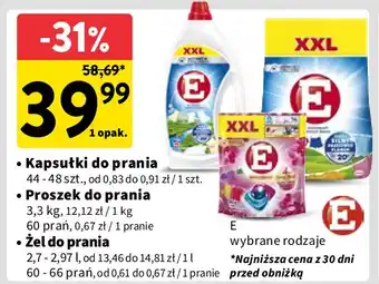 Intermarche Żel do prania białych i jasnych tkanin E oferta