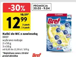 Intermarche Kostka do wc 4 function lemon Bref Power Aktiv oferta