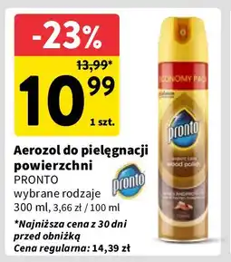 Intermarche Spray do mebli classic Pronto Wood Polish oferta