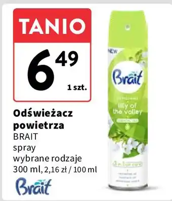 Intermarche Odświeżacz powietrza lilly of the valley Brait oferta