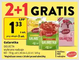 Intermarche Galaretka mleczna malinowa Delecta oferta