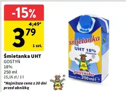 Intermarche Śmietanka uht 18% Gostyń oferta