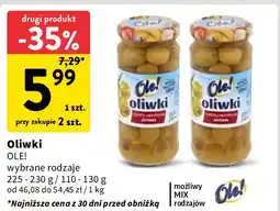 Intermarche Oliwki zielone z pastą paprykową Ole! oferta