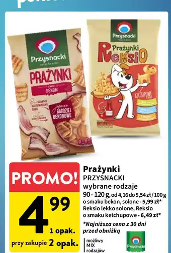 Intermarche Prażynki reksio ketchupowe Przysnacki oferta