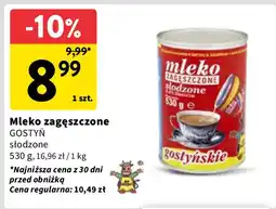 Intermarche Mleko zagęszczone słodzone Gostyń oferta