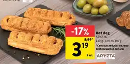 Intermarche Przekąska hot dog Aryzta oferta