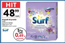 Intermarche Proszek do prania fresh lavender Surf oferta