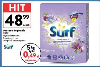 Intermarche Proszek do prania fresh lavender Surf oferta