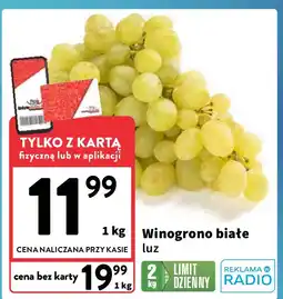 Intermarche Winogrona białe oferta