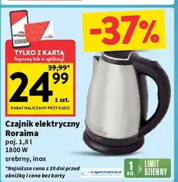 Intermarche Czajnik elektryczny 1.8 l Titanum oferta