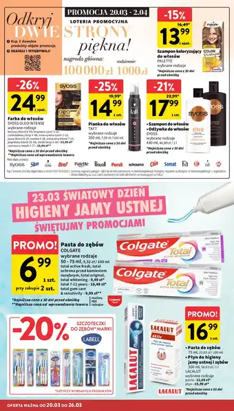 Intermarche Szampon do koloryzacji włosów 321 (8-00) Palette Color Shampoo oferta