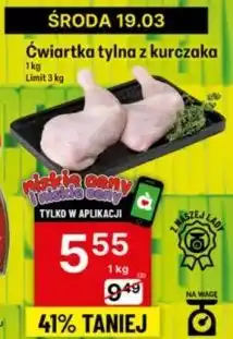 Delikatesy Centrum Ćwiartka tylna z kurczaka oferta